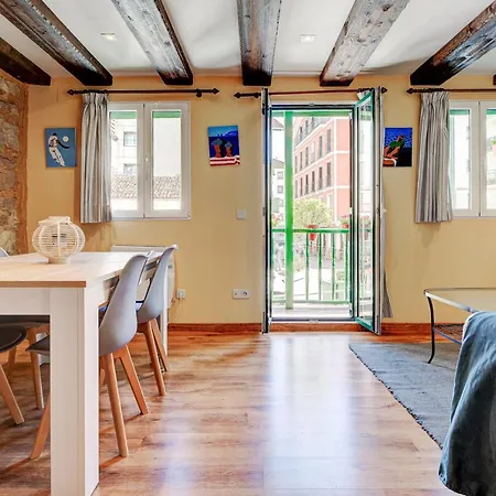 Maravilloso Apartamento, Hondarribia, Terraza, 4pax הונדאריבה