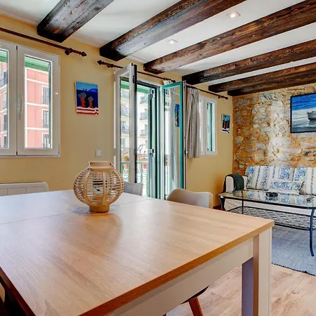 Lägenhet Maravilloso Apartamento, Hondarribia, Terraza, 4pax